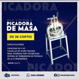 Picadora de masa Jezreel Pro